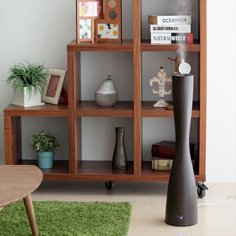 BBH-50W PRISMATE(プリズメイト) アロマ超音波式加湿器リモコン付 Sablier -wood-
