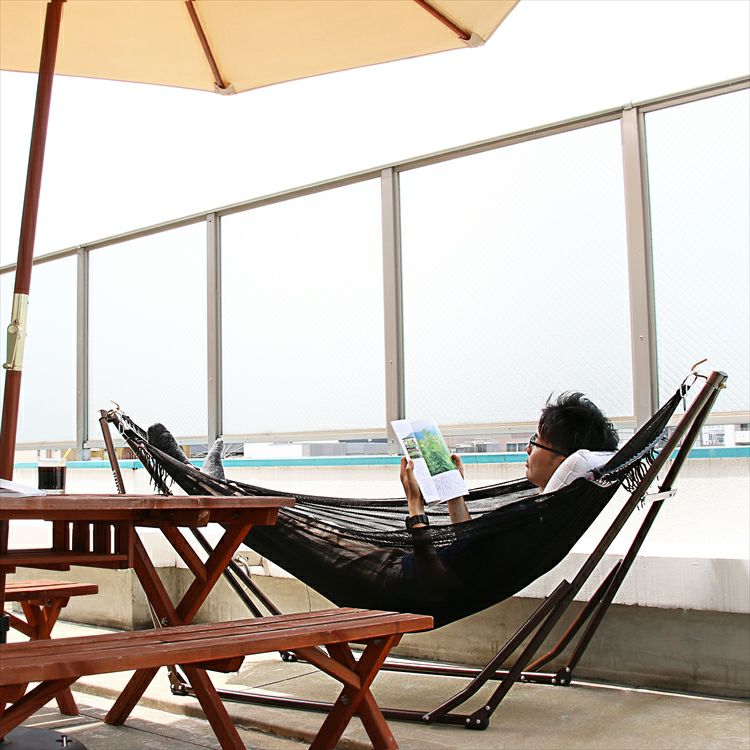 組立簡単 シフラス 自立式ポータブルハンモック 室内/アウトドア