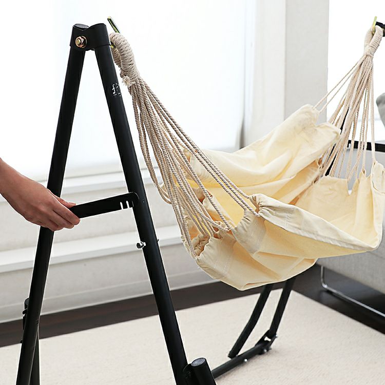 大人気 組立簡単 シフラス 2WAY 自立式ポータブルハンモック 室内