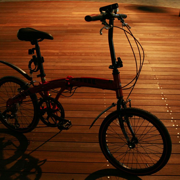 BA-10R WACHSEN(ヴァクセン) 20インチ アルミ 折りたたみ自転車 7段