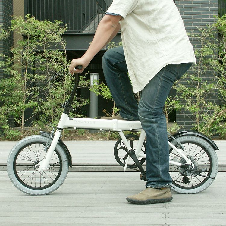 BA-160 WACHSEN(ヴァクセン) 16インチアルミ折りたたみ自転車 7段変速 fran