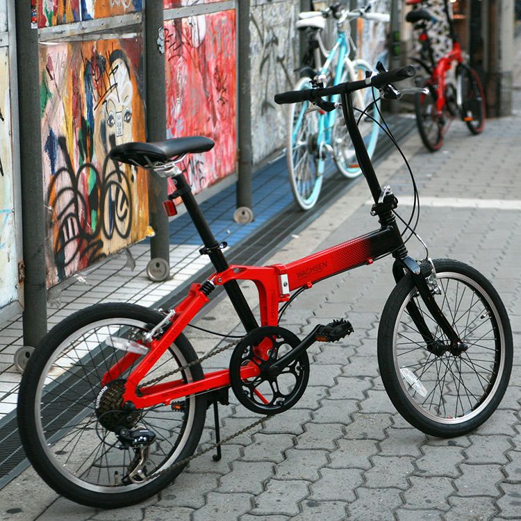 BA-PR1 WACHSEN(ヴァクセン) 20インチアルミモノフレーム折りたたみ自転車 7段変速 Neu!
