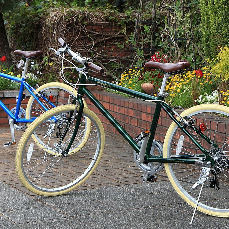 WACHSEN ヴァクセン 24インチ  ブラック BR-24A WACHSEN(ヴァクセン) 24インチアルミクロスバイク 7段変速 Hagen