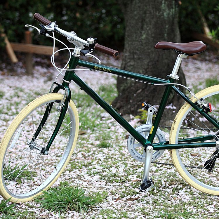 WACHSEN ヴァクセン 24インチ  ブラック BR-24A WACHSEN(ヴァクセン) 24インチアルミクロスバイク 7段変速 Hagen