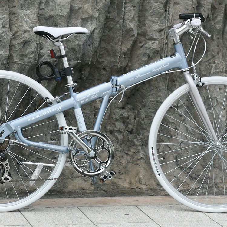 BR-70F WACHSEN(ヴァクセン) 700C アルミ 折りたたみ クロスバイク 6段