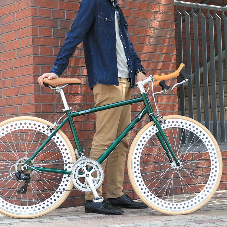 BSB-7001 WACHSEN(ヴァクセン) 700Cアルミブルホーンハンドル 14段変速