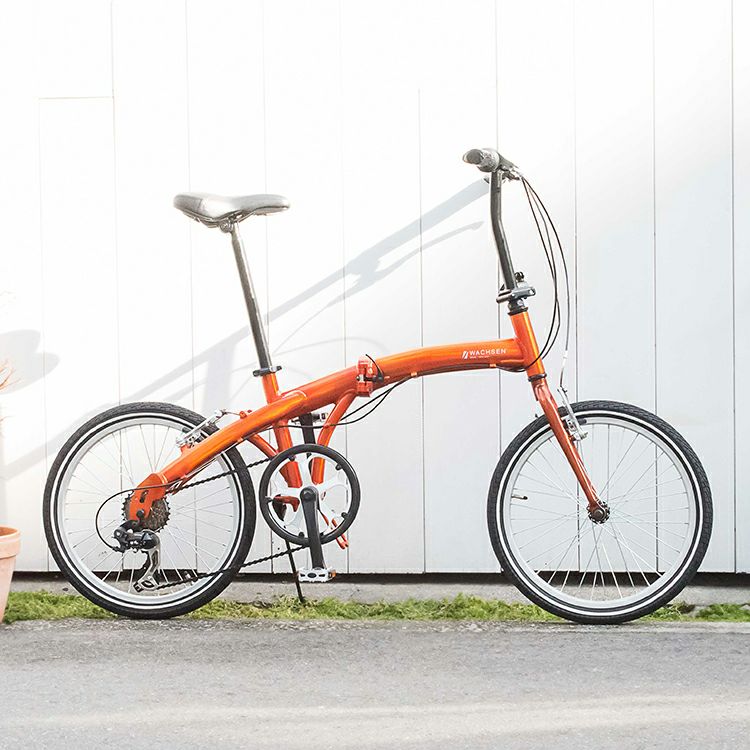 WBA-2001 WACHSEN(ヴァクセン) 20インチアルミ 折りたたみ自転車 6段変速 ORAN