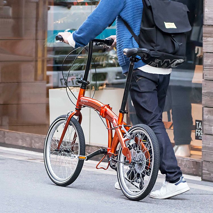 WBA-2001 WACHSEN(ヴァクセン) 20インチアルミ 折りたたみ自転車 6段