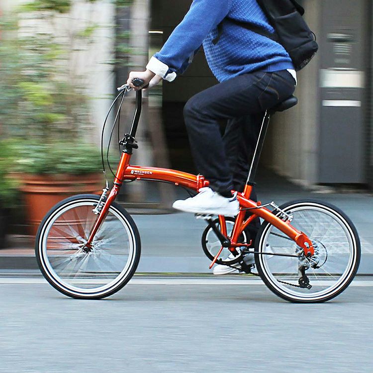 WBA-2001 WACHSEN(ヴァクセン) 20インチアルミ 折りたたみ自転車 6段