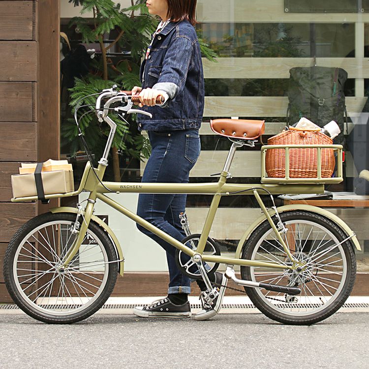 【美品】20インチ シティサイクル 前カゴ付き ダークグリーン 通勤・通学 楽天市場】【マラソン中はP3倍＆クーポン配布】ポタリクル 折りたたみ