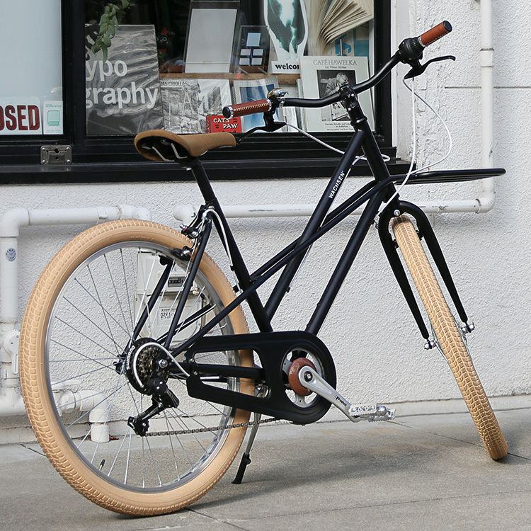 カーゴバイク　WACHSEN 綺麗 WBG-2606 WACHSEN(ヴァクセン) 26インチカーゴバイク 6段変速 GRANDY