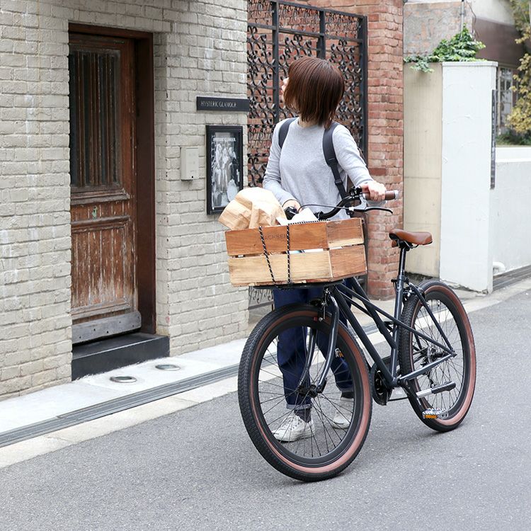 WBG-2606 WACHSEN(ヴァクセン) 26インチカーゴバイク 6段変速 GRANDY