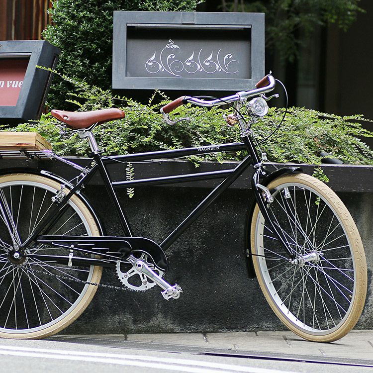 自転車、シティバイク 完成品でお届け！ シティサイクル シマノ 外装6段変速 20インチ オート