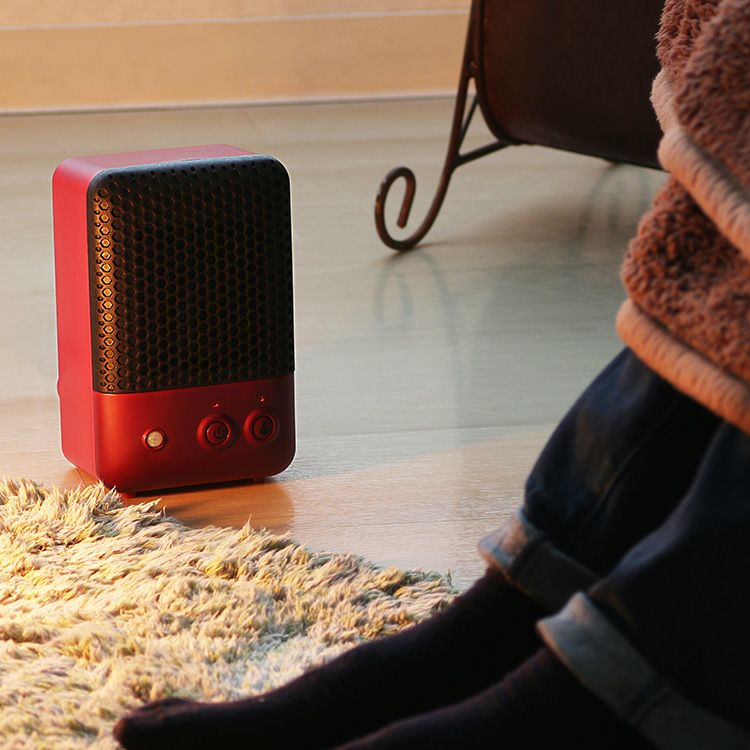 MO-WA001 plusmore(プラスモア) 人感センサー付 セラミックファンヒーター