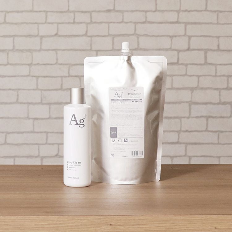 MRU-DC02 mercyu(メルシーユー) 抗菌･除菌･消臭液 Drop Clean + Agイオン  詰替用 700ml  オフィシャルストア限定品