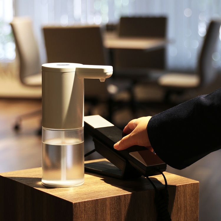 MO-T004 plusmore(プラスモア) オートディスペンサー アルコールタイプ