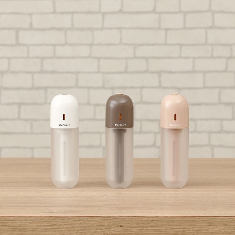 MO-HF017 plusmore(プラスモア) 充電式3WAYポータブル加湿器
