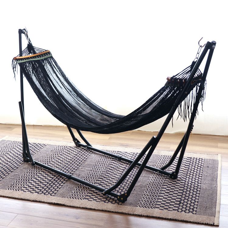 組立簡単 シフラス 自立式ポータブルハンモック メッシュ生地 室内