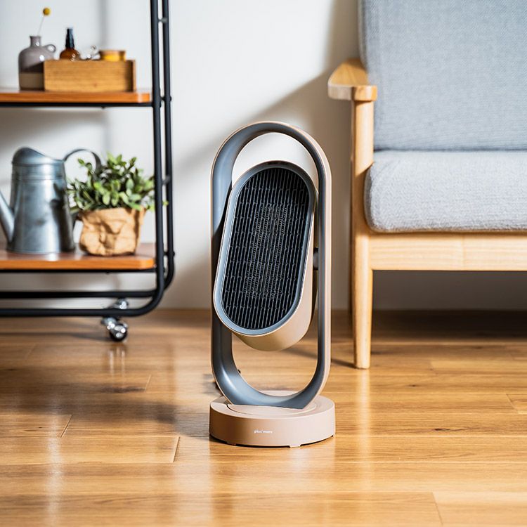 セラミックヒーター MO-WA005 ファン＆リモコン付