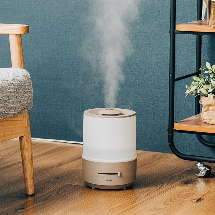 PBAHF002 plusmore(プラスモア) 上部給水 超音波式アロマ加湿器
