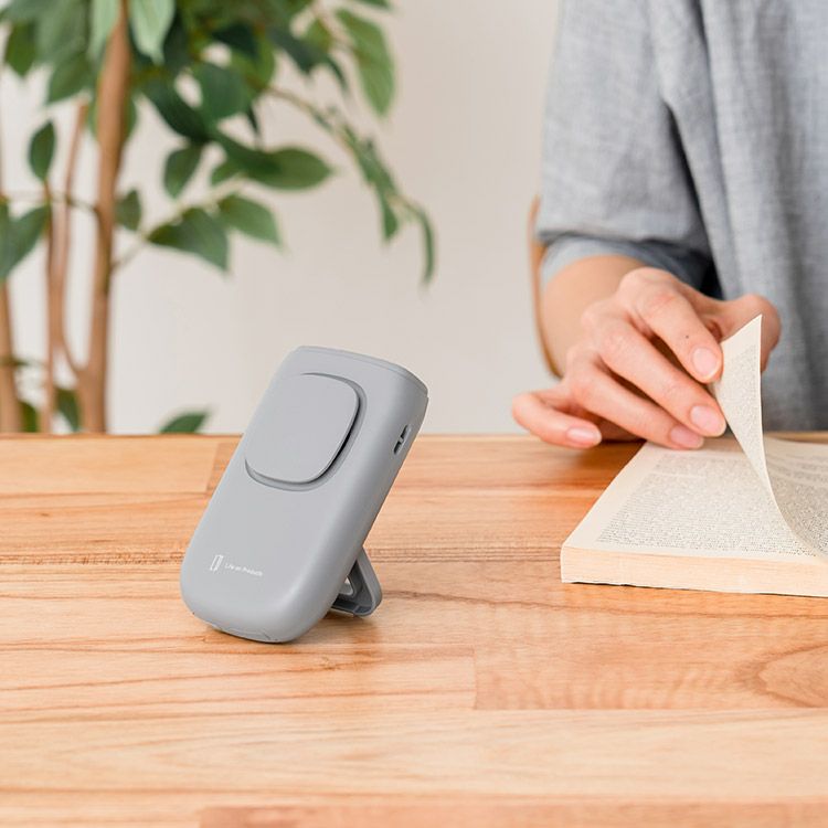 テレビで紹介】日傘クリップファン扇風機｜LCAF008