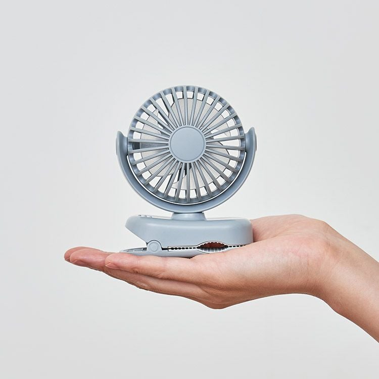 ミニクリップファン｜360°送風×スタンド兼用｜ライフオンプロダクツ