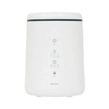PBAHF005 plusmore(プラスモア) 倒れてもこぼれにくいスチーム式加湿器